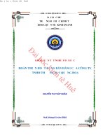 Hoàn thiện hoạt động bán hàng của công ty TNHH thương mại quảng hoa 