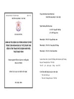 Đánh giá tác động của thông khí nhân tạo bảo vệ phổi trong tuần hoàn ngoài cơ thể lên đáp ứng viêm và tình trạng phổi ở bệnh nhân phẫu thuật mạch vành (tt) 