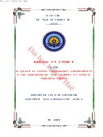 Mối quan hệ giữa năng lực kinh doanh của doanh nhân và kết quả kinh doanh trường hợp nghiên cứu tại công ty trách nhiệm hữu hạntôn bảo khánh 