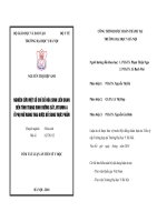 Nghiên cứu một số chỉ số hóa sinh liên quan đến tình trạng dinh dưỡng sắt, vitamin a ở phụ nữ được bổ sung thực phẩm (tt) 