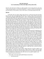 BÀI THU HOẠCH TUẦN SINH HOẠT CÔNG DÂN