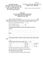 BIÊN BẢN BẦU CỬ CHỦ TỊCH BAN CHẤP HÀNH HỘI NÔNG DÂN XÃ THẠNH LỢI NHIỆM KỲ 2018 2023