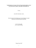 Khóa luận được đệ trình để đáp ứng yêu cầu cấp bằng kỹ sư ngành Bảo Quản và Chế Biến Nông Sản Thực Phẩm