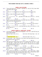 TRẮC NGHIỆM TOÁN học lớp 11 CHƯƠNG 2 PHẦN 1 