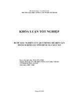 BƯỚC ĐẦU KHẢO SÁT HOẠT TÍNH KHÁNG KHUẨN CỦA TINH DẦU RAU KINH GIỚI