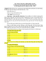 DỰ THẢO CHƯƠNG TRÌNH ĐIỀU HÀNH của Đoàn Chủ tịch Đại hội Đại biểu Hội Nông dân xã Mỹ Đông lần thứ IX