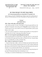 DU THAO NOI DUNG TO CHUC HOAT DONG TRUNG TAM NGOAI NGU