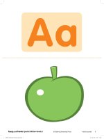 Family and friends special edition grade 1 phonics cards 