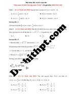 (GV lê tuấn anh ) 26 câu nguyên hàm tích phân image marked image marked 