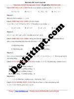 (trường không chuyên ) 33 câu số phức image marked image marked 