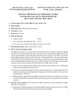 Syllabus - Quản trị chiến lược toàn cầu