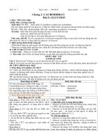 Giáo án hóa hoc 12 chương 2: Cacbohidrat