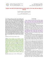Nghiên cứu thiết kế bộ điều khiển mờ thích nghi với tải thay đổi cho động cơ PMSM