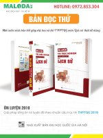 Ôn luyện thi trắc nghiệm THPT quốc gia năm 2018 môn lịch sử (tt) 