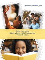 Social psychology 13e baron 