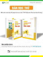 Ôn luyện thi trắc nghiệm THPT 2018 môn hóa học 