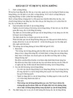 Khái quát về kinh tế vận tải hàng không