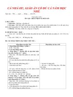 Tuần 1 lớp giáo án 5 soạn theo định hướng phát triển năng lực học sinh