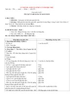 Tuần 4 lớp giáo án 5 soạn theo định hướng phát triển năng lực học sinh