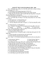 TÀI LIỆU ôn THI THPT QG lớp 12 LICH SU VN 1930 1945