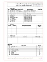 Hướng dẫn kiểm soát quá trình sản xuất công ty May Pre production