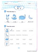 PHIẾU bài tập CUỐI TUẦN tiếng anh lớp 2 