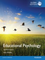 Educational psychology 13th global edition by woolfolk