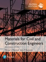 Materials for civil and construction engineers 4e global edition by manliuk