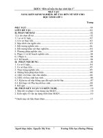 skkn rèn nề nếp cho học sinh lớp 1 