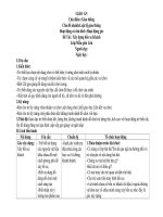 GIÁO án THAO GIẢNG HOẠT ĐỘNG góc Chủ đề nhánh:Luật lệ giao thông  Hoạt động có chủ đích :Hoạt động góc
