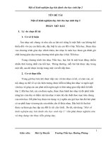 skkn một số kinh nghiệm dạy hát cho học sinh lớp 2 