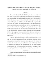 TIỂU LUẬN TRIẾT học   tìm HIỂU một số nội DUNG về PHƯƠNG PHÁP BIỆN CHỨNG TRONG tư TƯỞNG TRIẾT học hồ CHÍ MINH