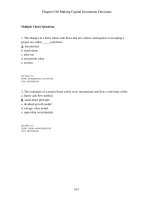 Test bank corporate finance 8e ros chap010 