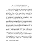 TIỂU LUẬN TRIẾT   tư TƯỞNG GIÁO dục của KHỔNG tử và ẢNH HƯỞNG của nó đối với nền GIÁO dục ở nước TA HIỆN NAY