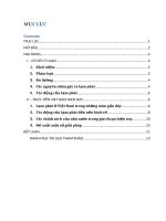 Vấn đề lạm phát – Lý thuyết và thực tiễn ở Việt Nam hiện nay