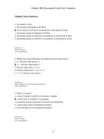 Test bank corporate finance 8e ros chap006 