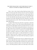 TIỂU LUẬN GIÁO dục học   PHÁT TRIỂN GIÁO dục PHỤC vụ PHÁT TRIỂN KINH tế xã hội, ý NGHĨA của nó TRONG sự NGHIỆP GIÁO dục HIỆN NAY