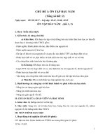 giáo án (kế hoạch giảng dạy) môn Hóa học lớp 10 THPT (mẫu GA mới)