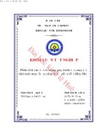 Phân tích các rủi ro trong quy trình cắt, may tại nhà máy may 3của công ty cổ phần dệt may huế 