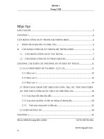 Đồ án 1 thiết kế mạng điện 110kV