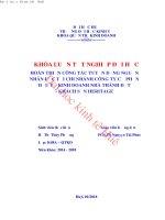 Hoàn thiện công tác tuyển dụng nguồn nhân lực tại chi nhánh công ty cổ phần đầu tư kinh doanh nhà thành đạt  khách sạn heritage 