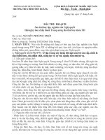 BAI THU HOACH NQTW7 KHOA XII