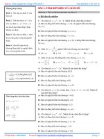 Chuyên đề trắc nghiệm hàm số (2019) – nguyễn bảo vương 