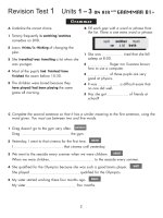 Tài liệu ôn thi B1, B2 chứng chỉ Anh văn theo khung Châu Âu (có đáp án)