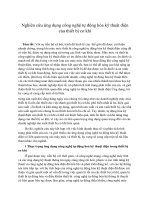 Nghiên cứu ứng dụng công nghệ tự động hóa kỹ thuật điện của thiết bị cơ khí