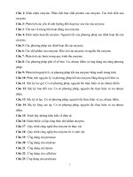 Đề cương cuối kì môn Công nghệ Protein  Enzyme