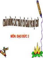 Tuần 28   đạo đức   lớp 3   2017   2018   tiết kiệm và bảo vệ nguồn nước 