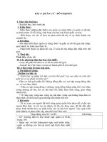 Giáo án địa lý lớp 7 bài 3 quần cư và đô thị hóa  file DOC 