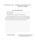 42  biên bản tổng hợp ý kiến 