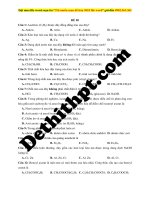 Bộ đề thi môn hóa giáo viên phạm thanh tùng đề số  (5) 